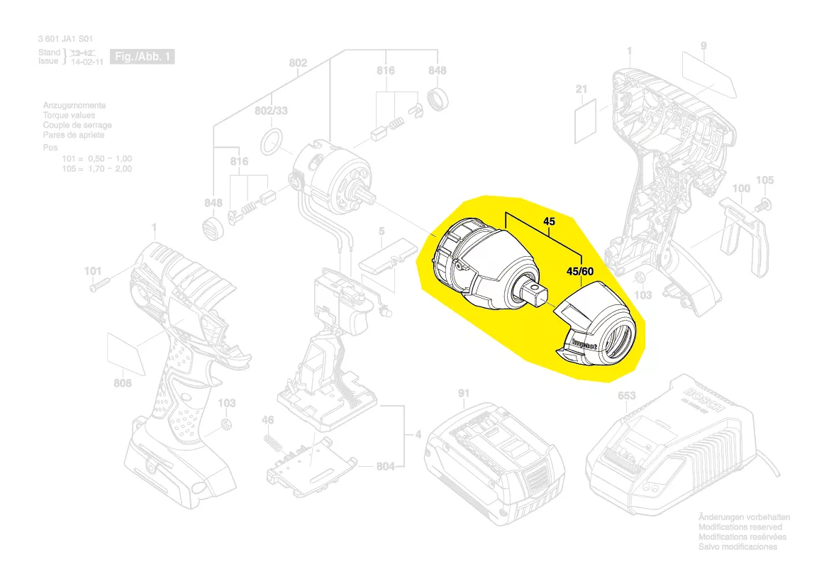 Boîte de transmission réf. 2 609 199 696